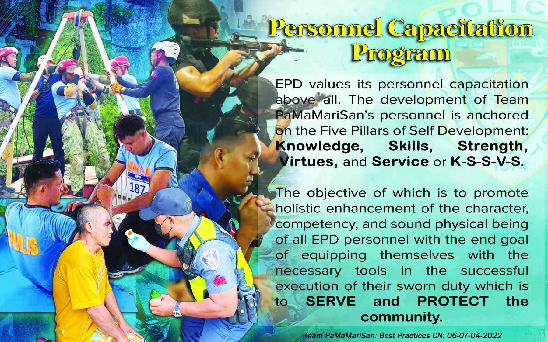 PERSONNEL CAPACITATION PROGRAM